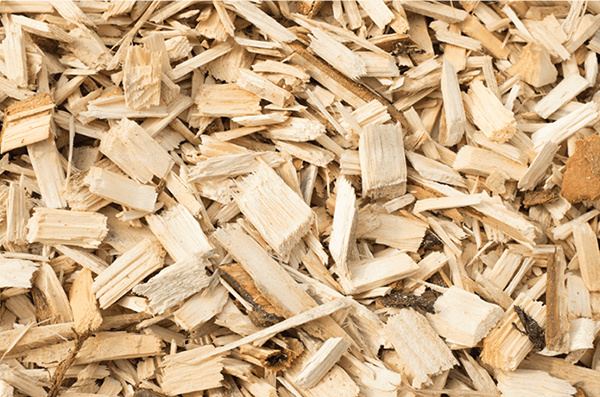 Wood chips fuel for HeatMasterSS boiler