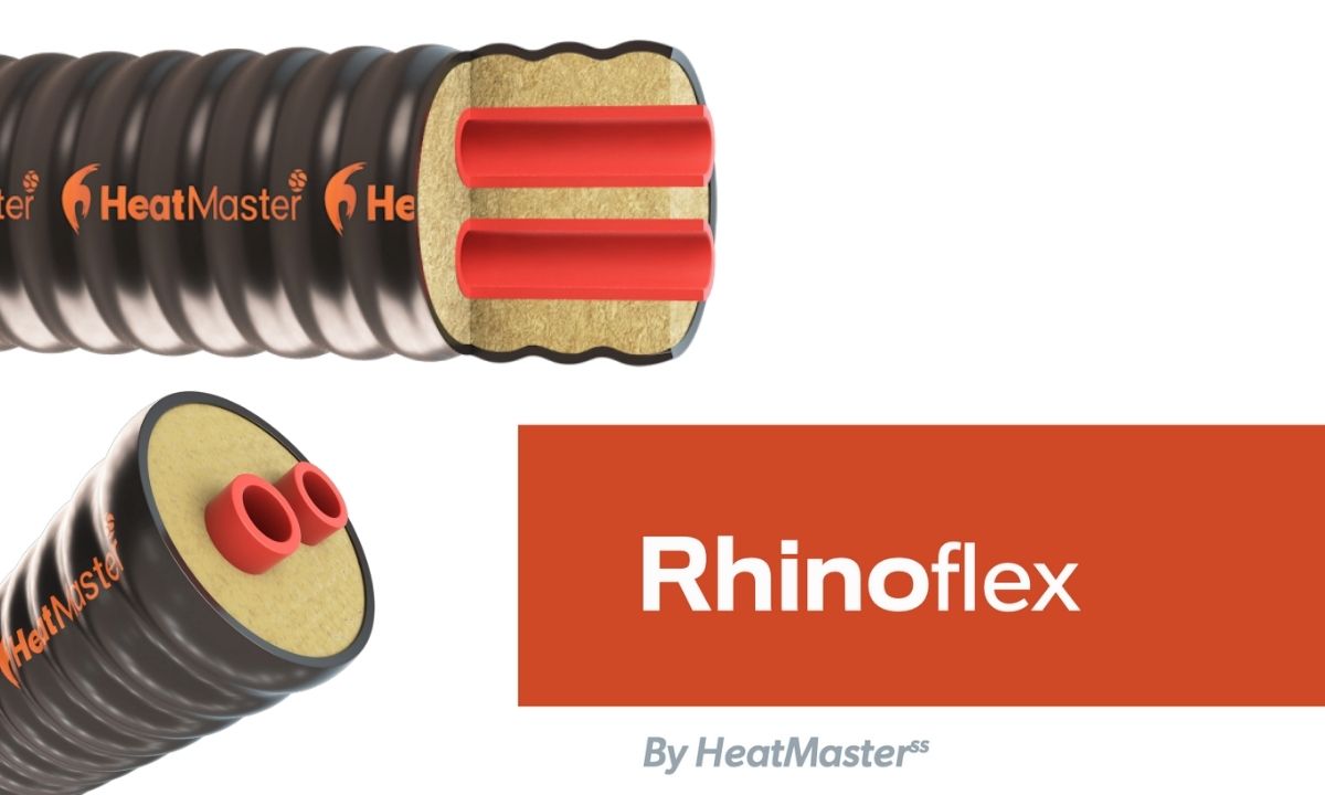 Rhinoflext insulated piping