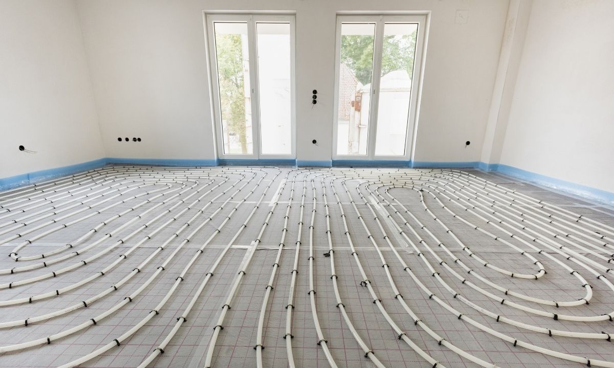 under floor heating